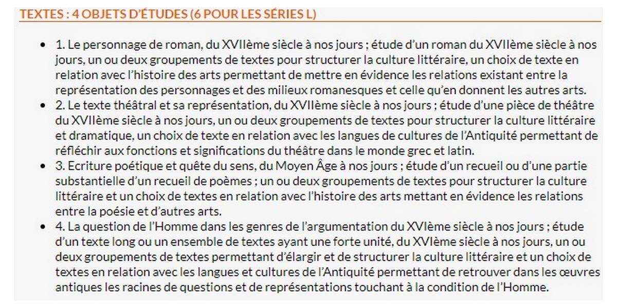 Travail, rigueur et motivation pour réussir son bac L en langue française !
