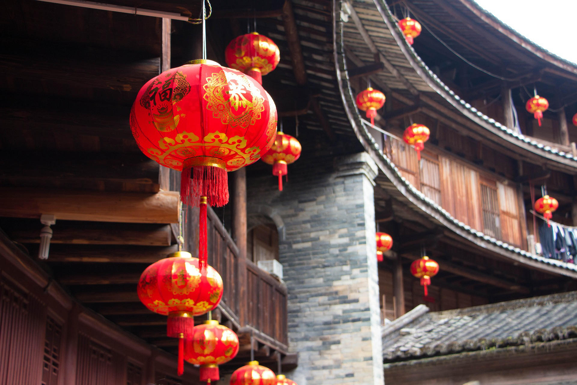 symboles chine ballons