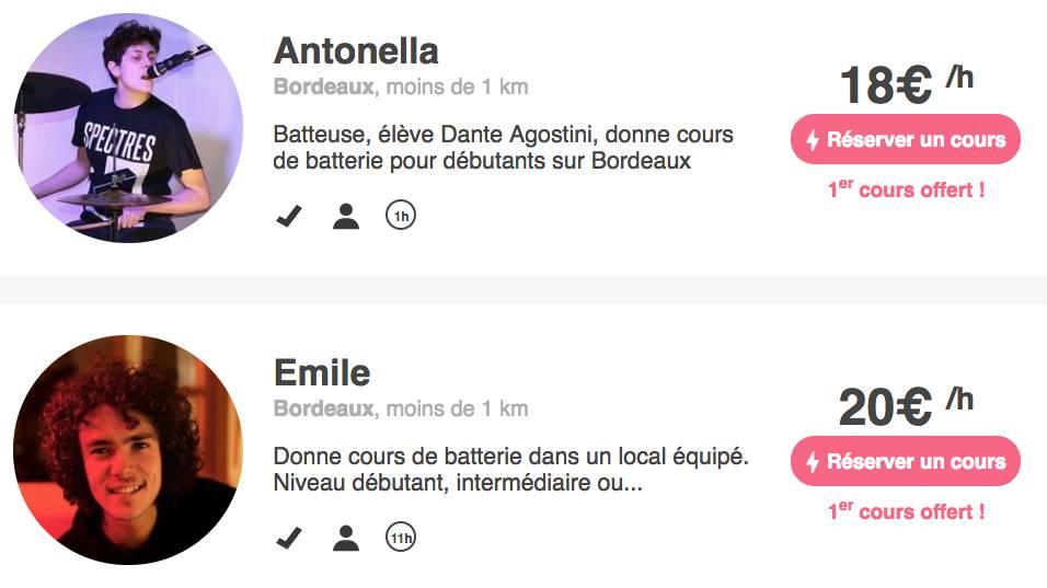 Où trouver une initiation gratuite à la batterie ? 