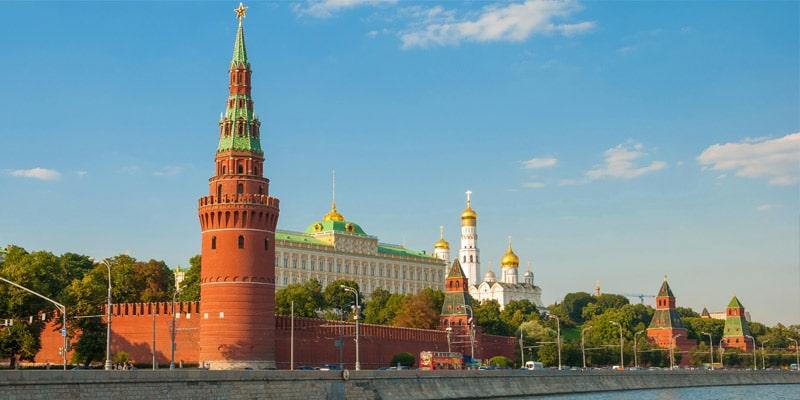 Quels sont les bâtiments connus de l'histoire du monde russe ?