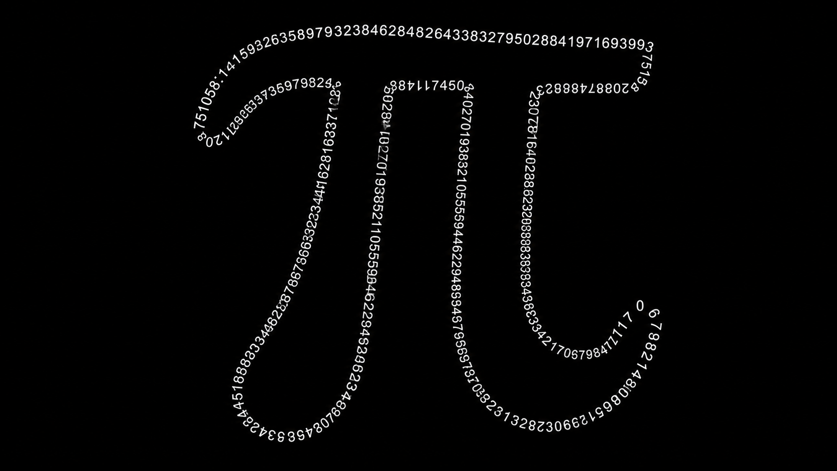 Image du chiffre Pi