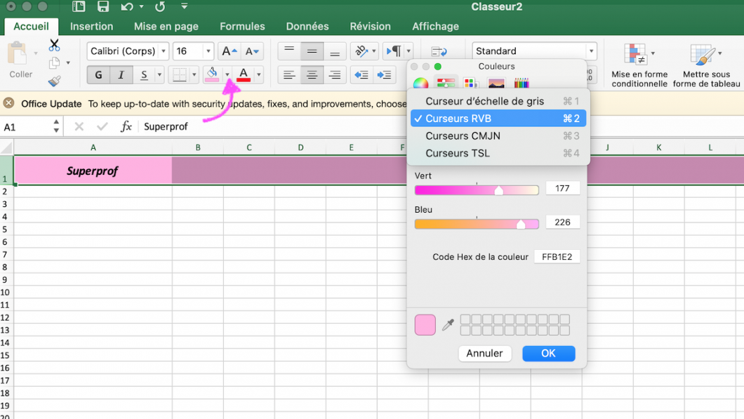 Comment Faire un Tableau sur Excel