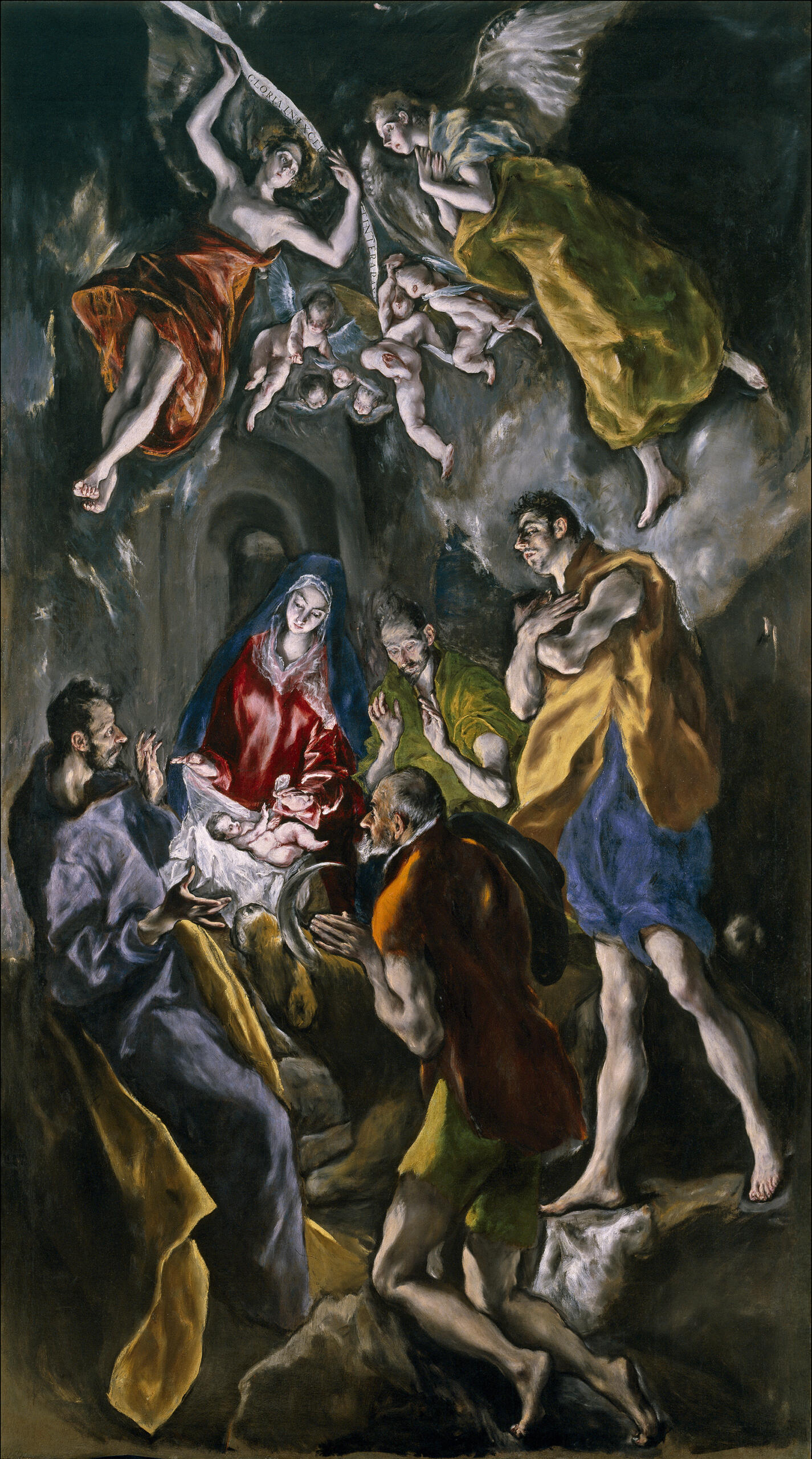 L’Adoration des bergers de Le Greco