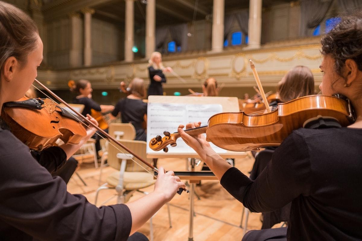 Musiciens de l'opéra.