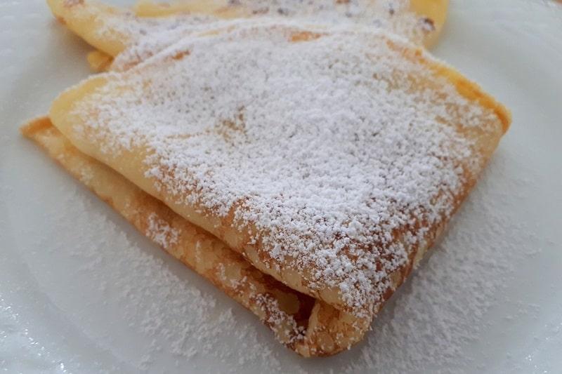 Quelles sont les garnitures d'une crêpe sucrée ?