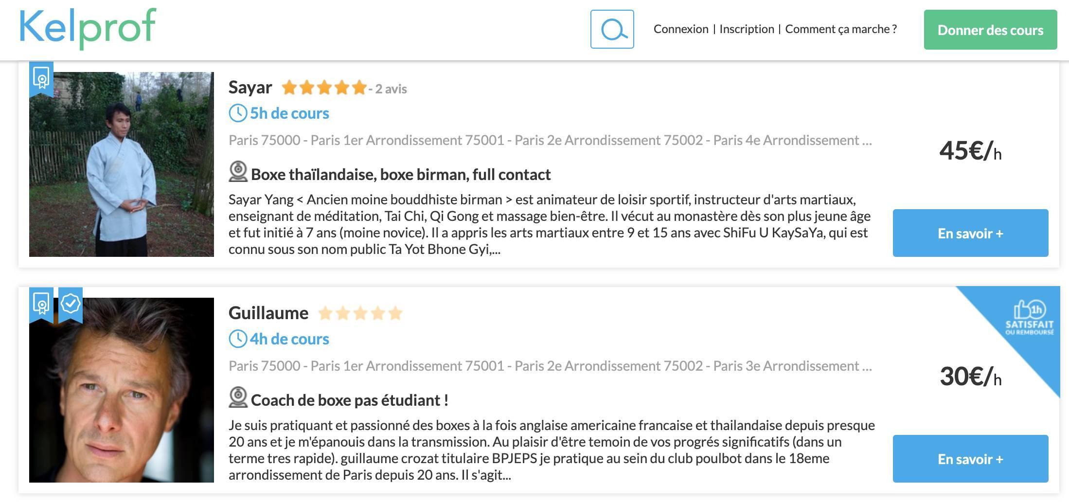 Où suivre des cours de boxing sur internet ?