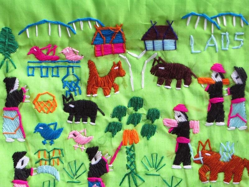 Comment faire un oeil à la broderie traditionnelle ?