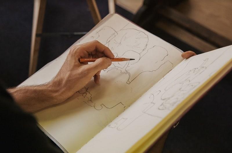 Quelle est la première étape du dessin ?