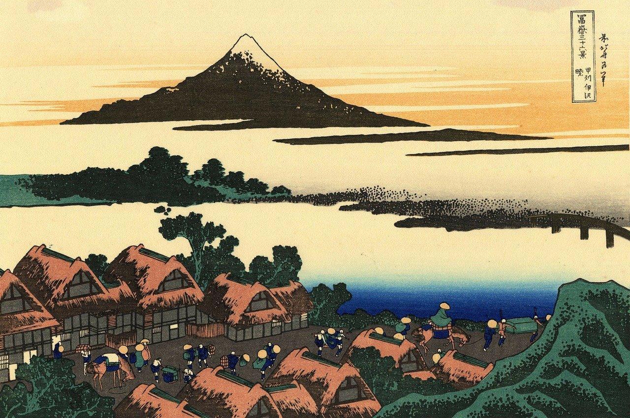 Quelles sont les origines historiques du volcan nippon ?