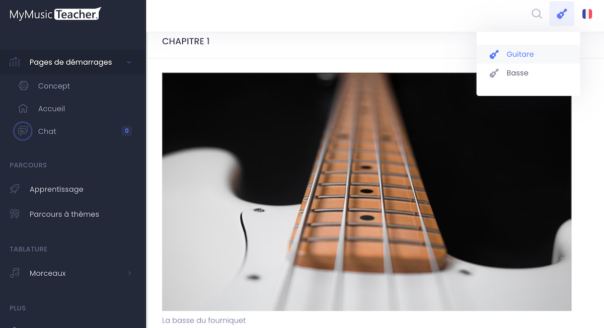 Comment progresser à la guitare basse avec son téléphone ? 