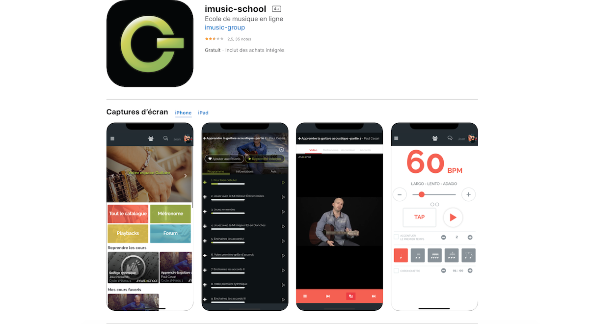 De quelle façon apprendre la guitare basse sur mobile ?