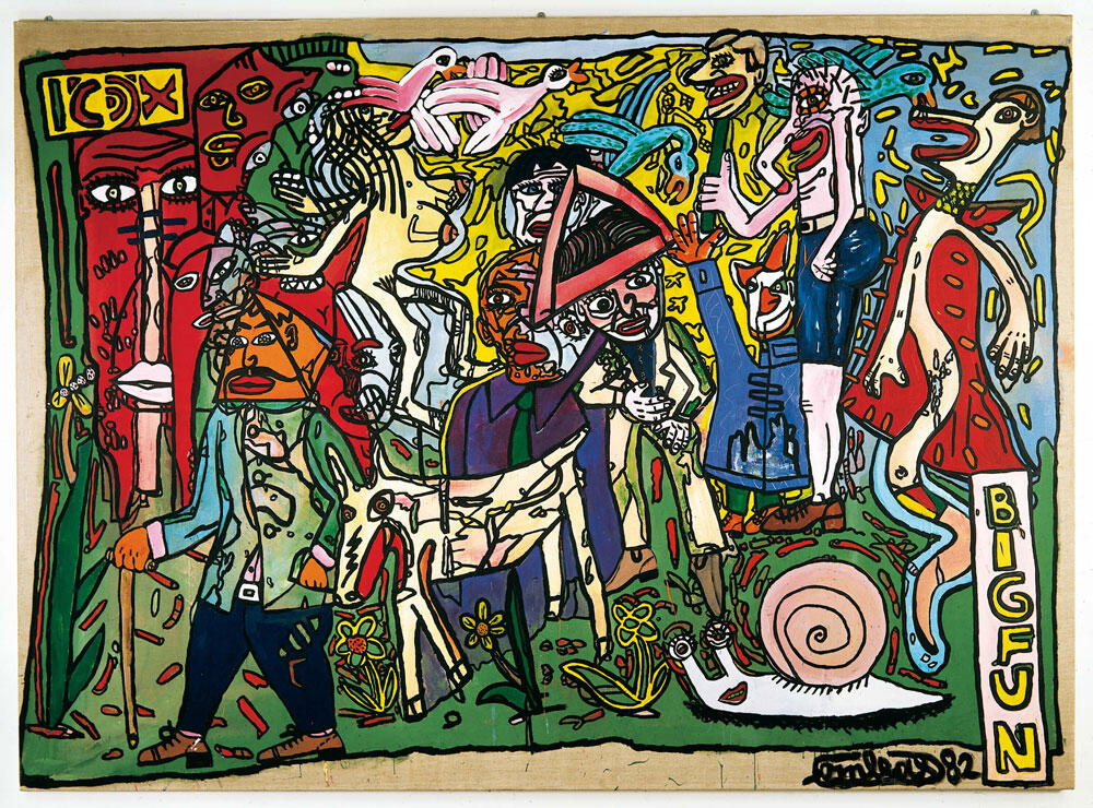 Le Grand Souper, Robert Combas