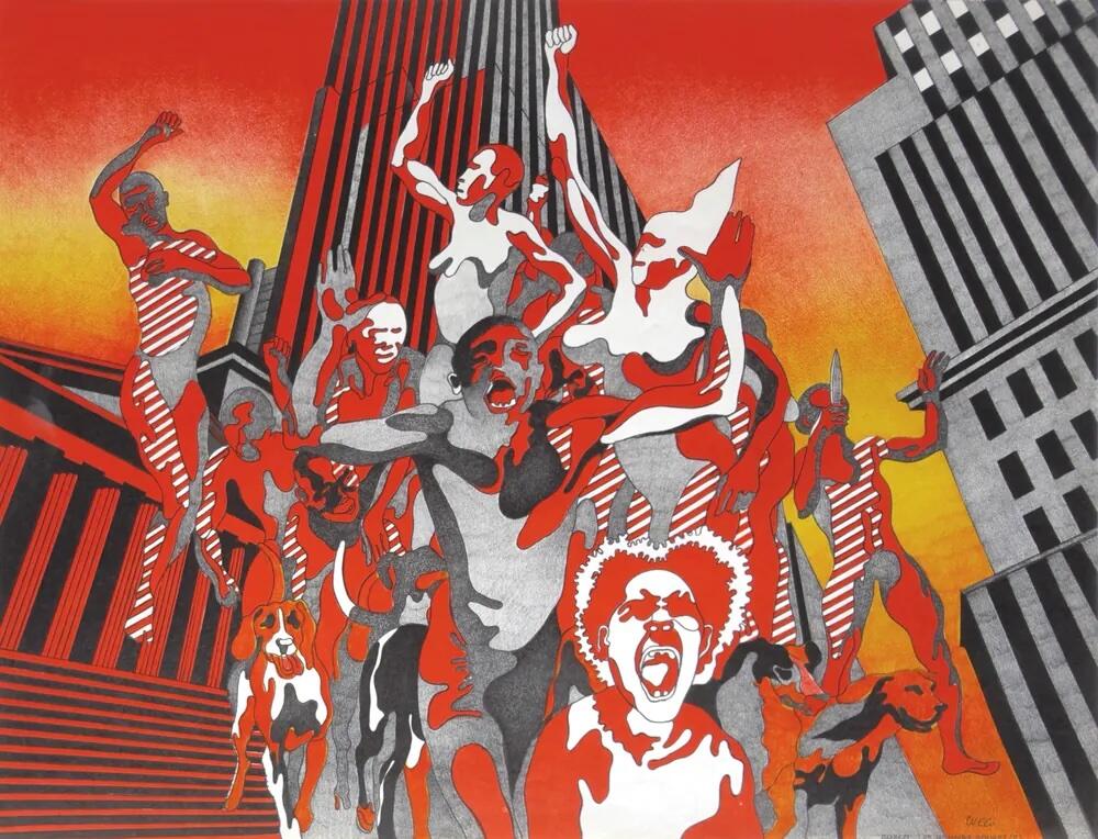 Les hommes rouges, Henri Cueco
