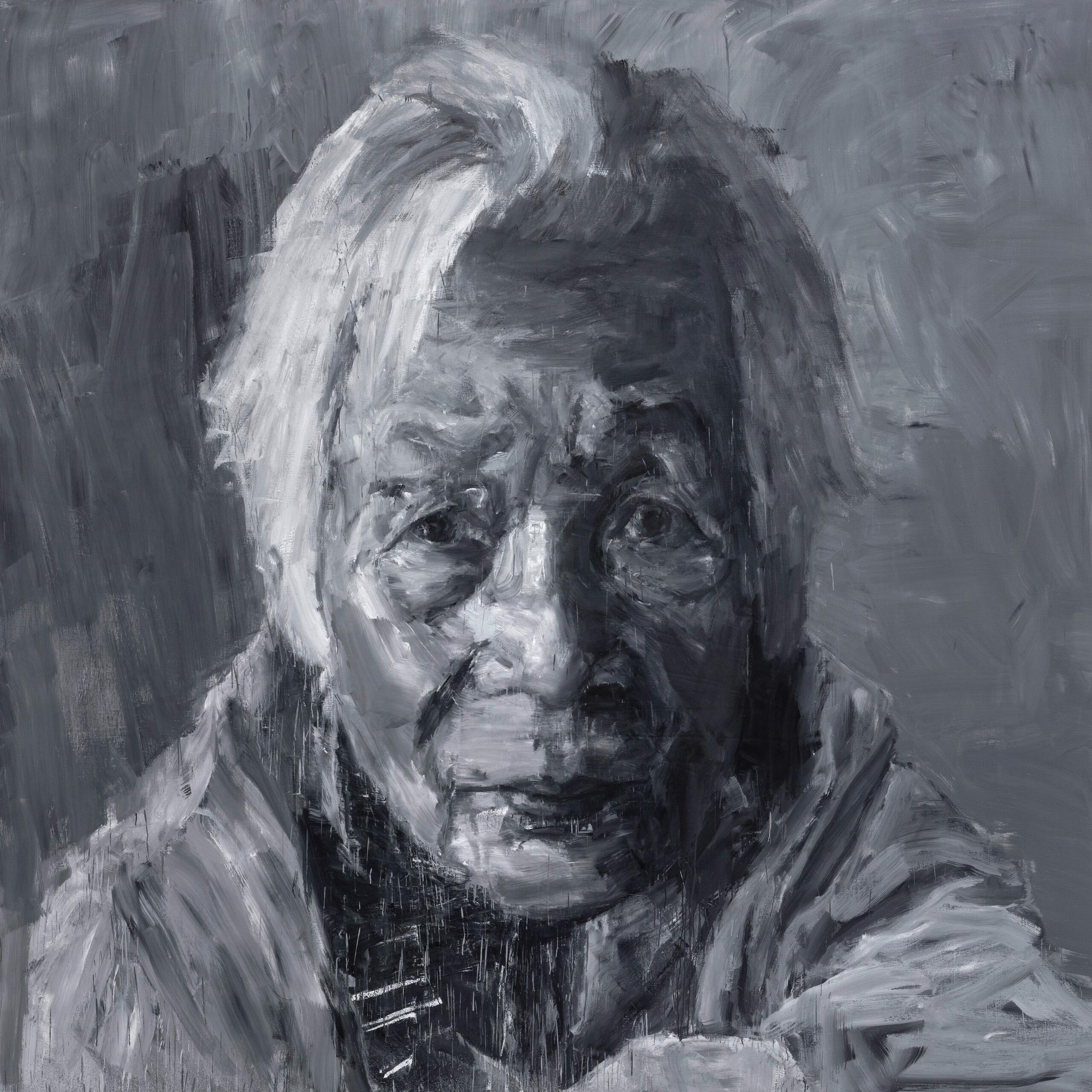 "Ma mère", Yan Pei-Ming