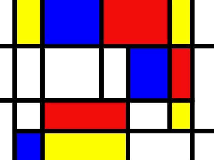 Que peint Mondrian ?