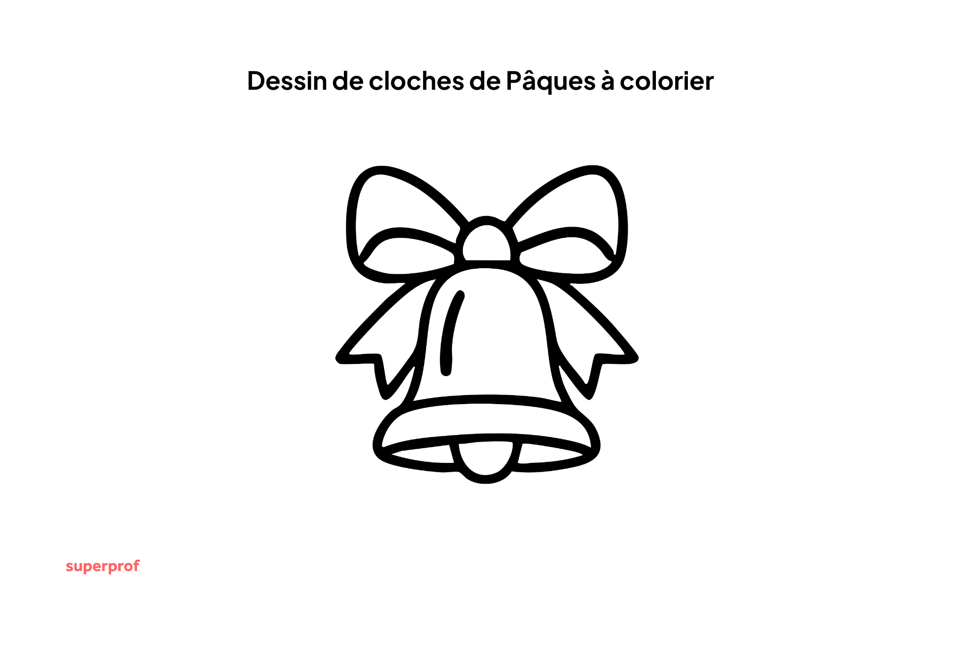 cloches de Pâques dessin