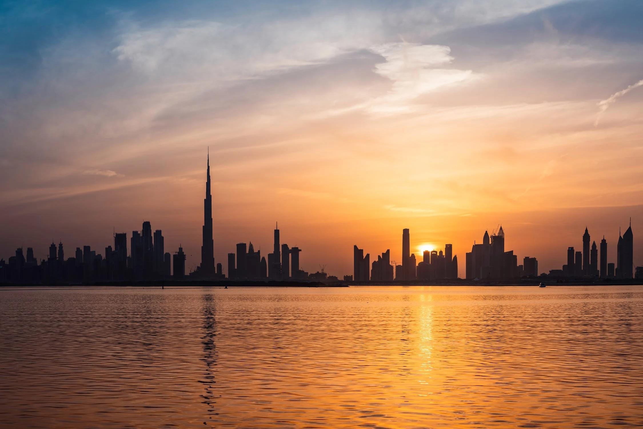 Vue sur la ville de Dubaï.