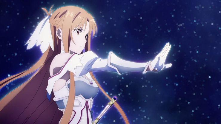Asuna de sword art online