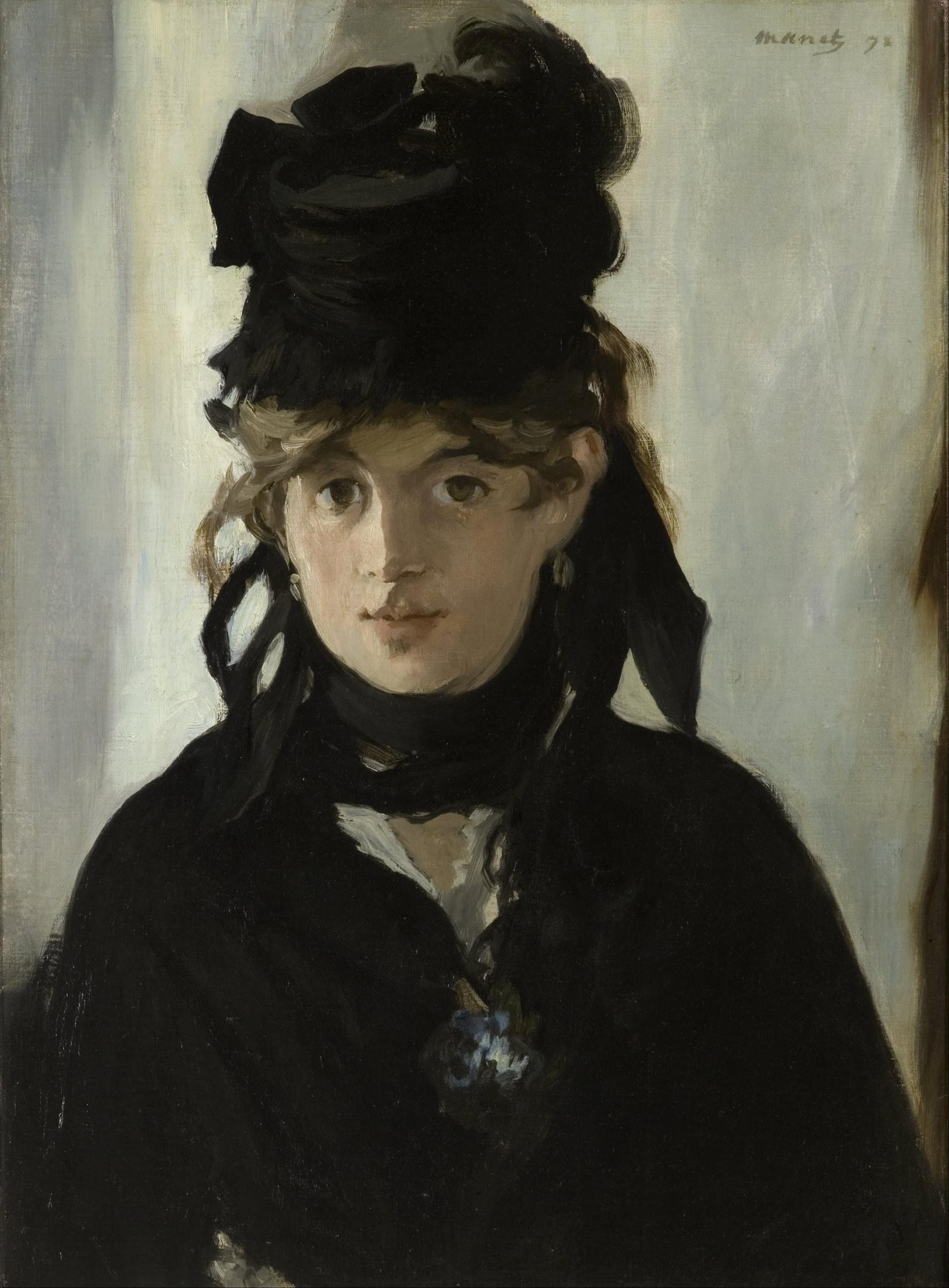 Portrait de Berthe Morisot.