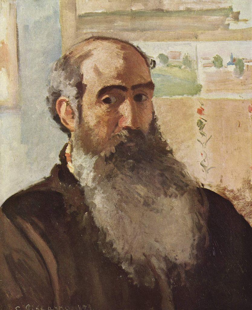 L'autoportrait du peintre Camille Pissaro