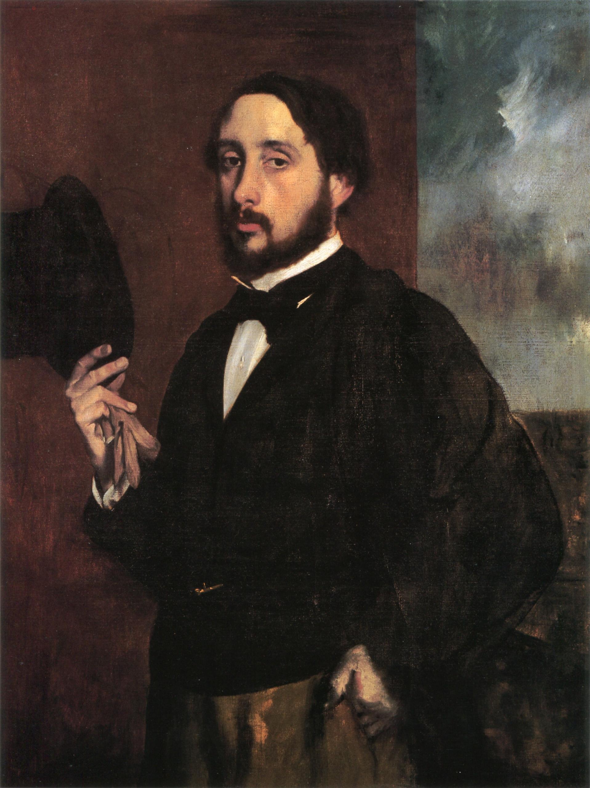 Autoportrait d'Edgar Degas