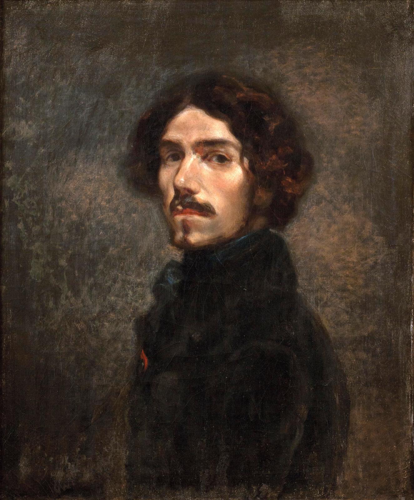 Portrait d'Eugène Delacroix