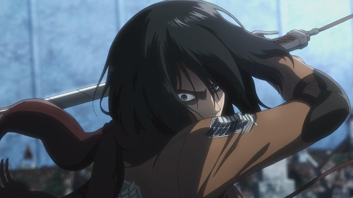 mikasa ackerman qui se bat
