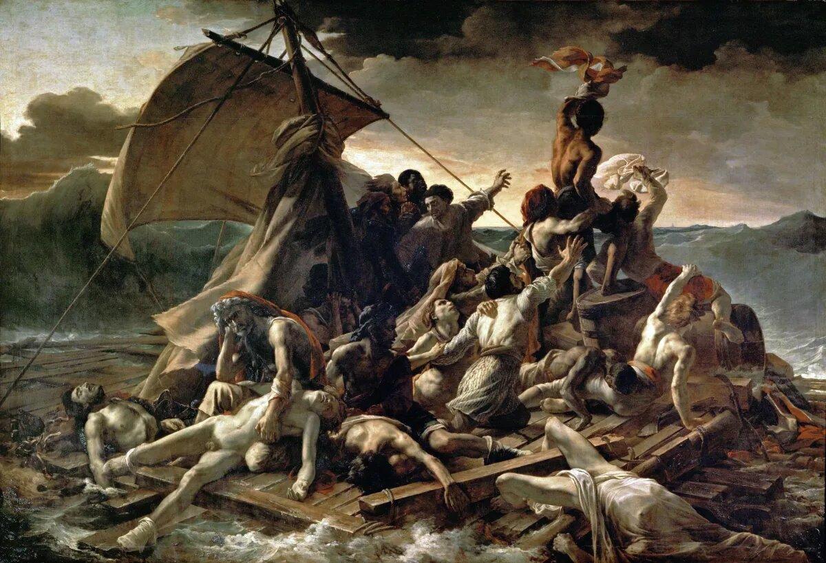 Le Radeau de la Méduse de Géricault.
