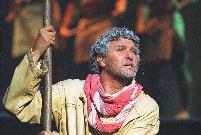 Daniel Lévi dans le rôle de Moïse.