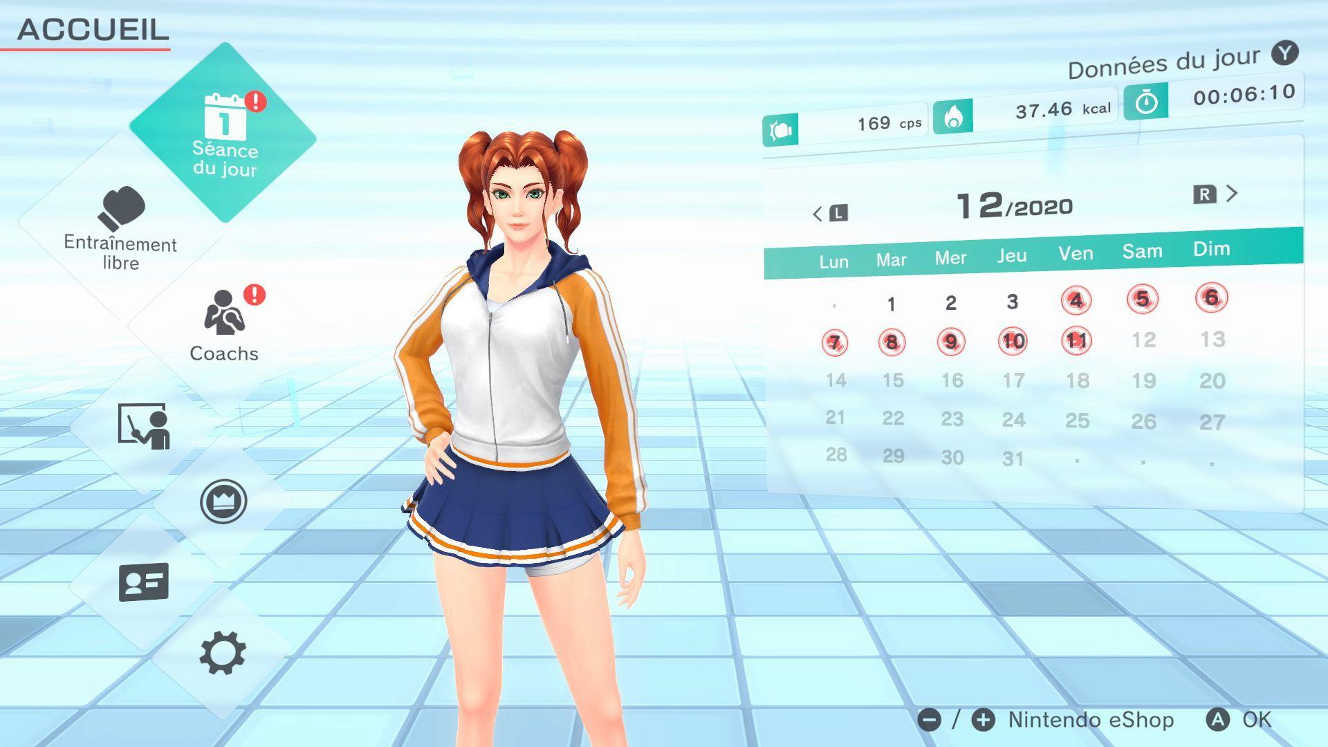 Quel est l'intérêt sportif de jouer au jeu vidéo de Switch Fitness Boxing 2 ?