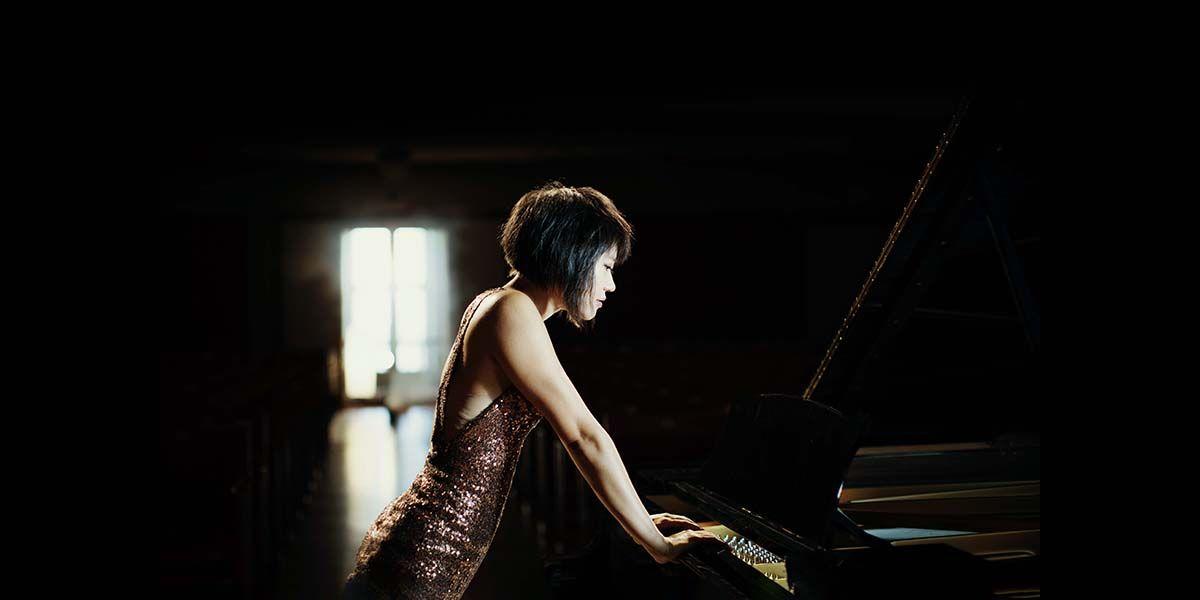 Yuja Wang, grande pianiste chinoise (source : festivalpaques.com)