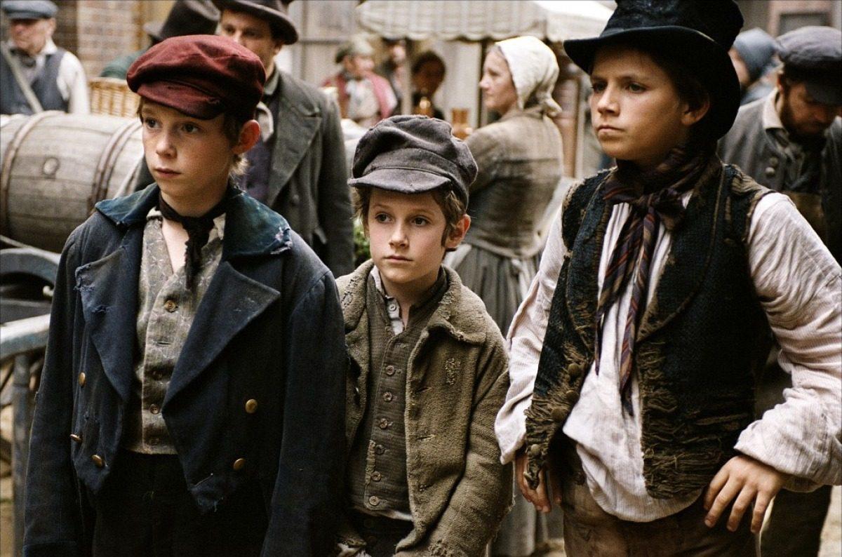 Une scène du film tiré du roman de Charles Dickens.