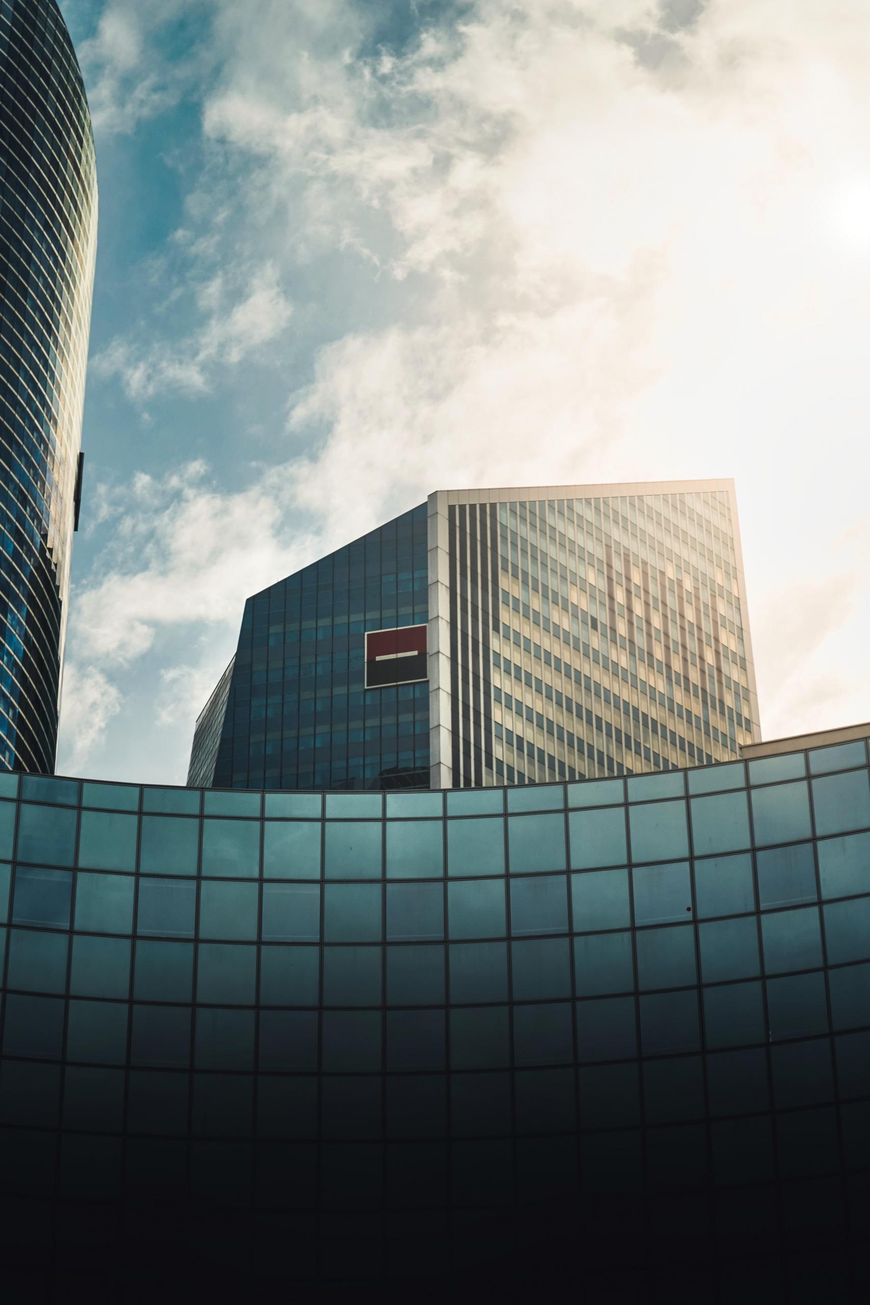 Les tours de la Défense, à Paris.