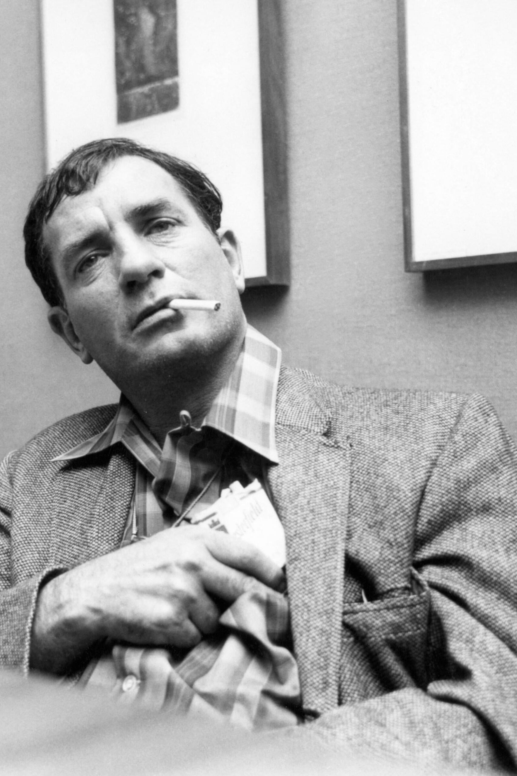 Photo de Jack Kerouac (crédit : Farabola/Leemage/AFP)