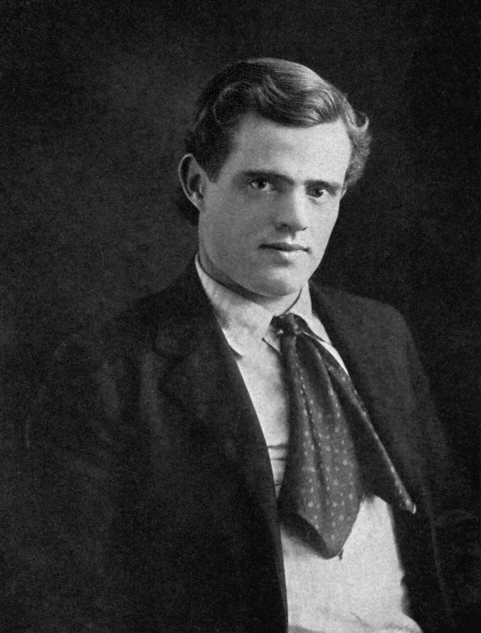 Photo de Jack London (source : published by L C Page and Company Boston 1903)
