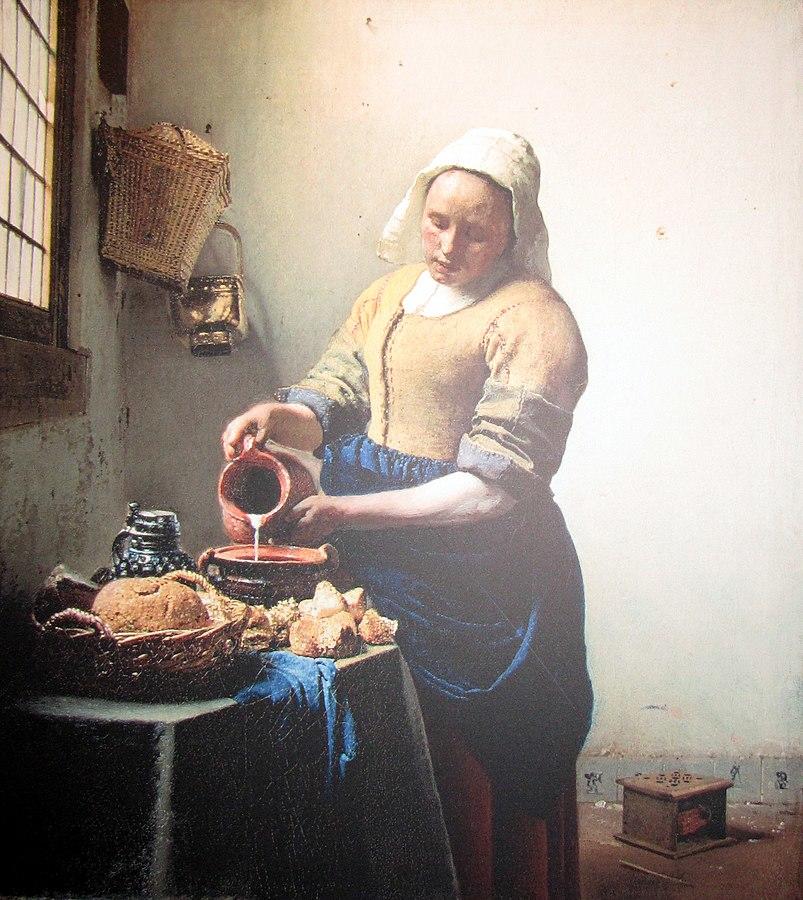La Laitière de Vermeer.