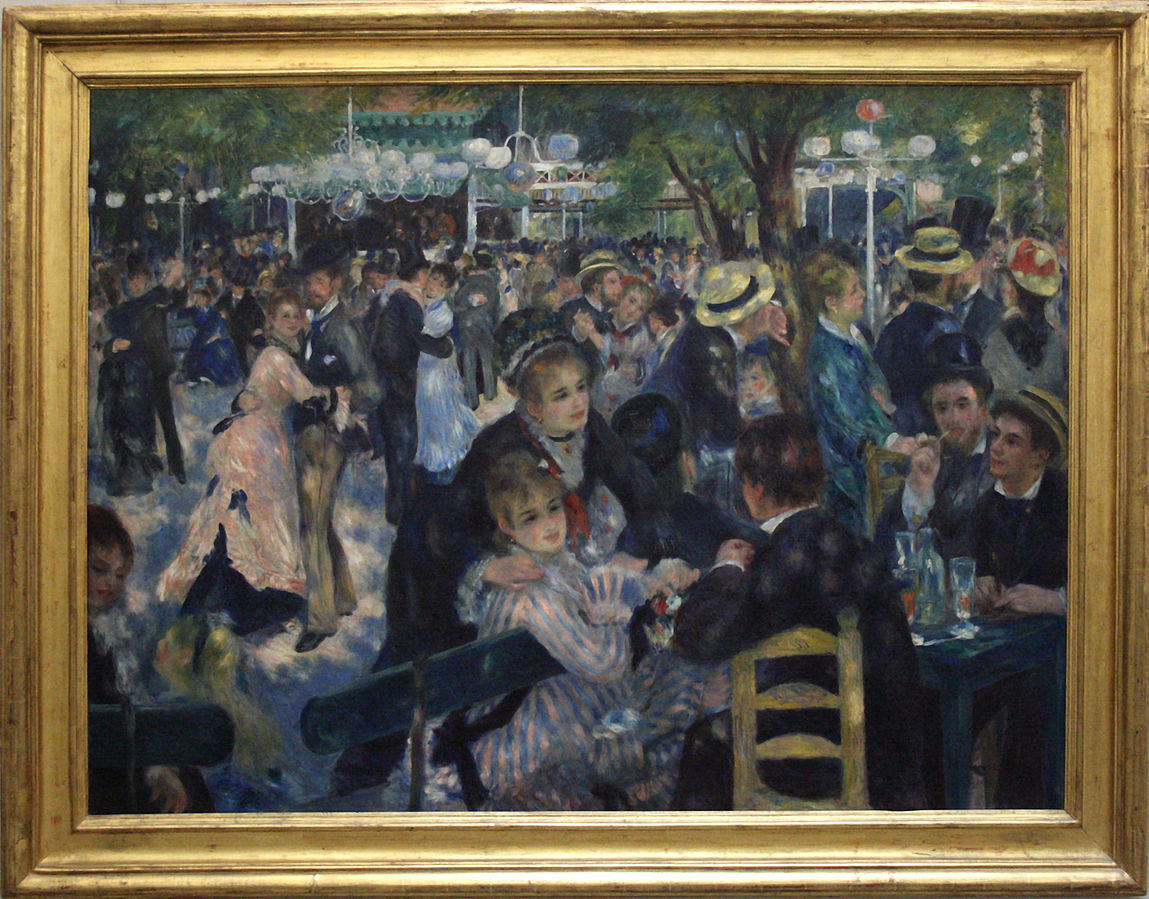 Le Bal du moulin de la Galette d’Auguste Renoir.