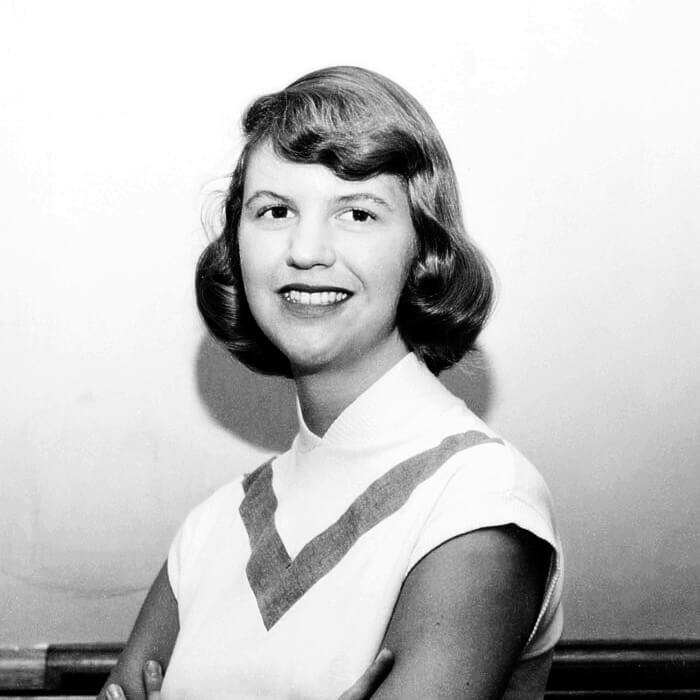 Photo de Sylvia Plath (source : poemes.co)