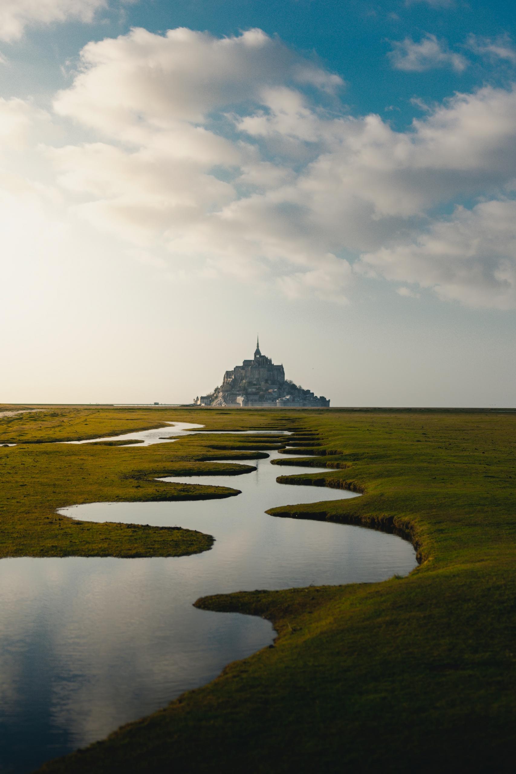 Une vue du Mont Saint Michel