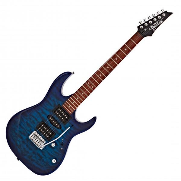 Ibanez GRX70QA-TBB Transparent Blue Burst GRX Gio