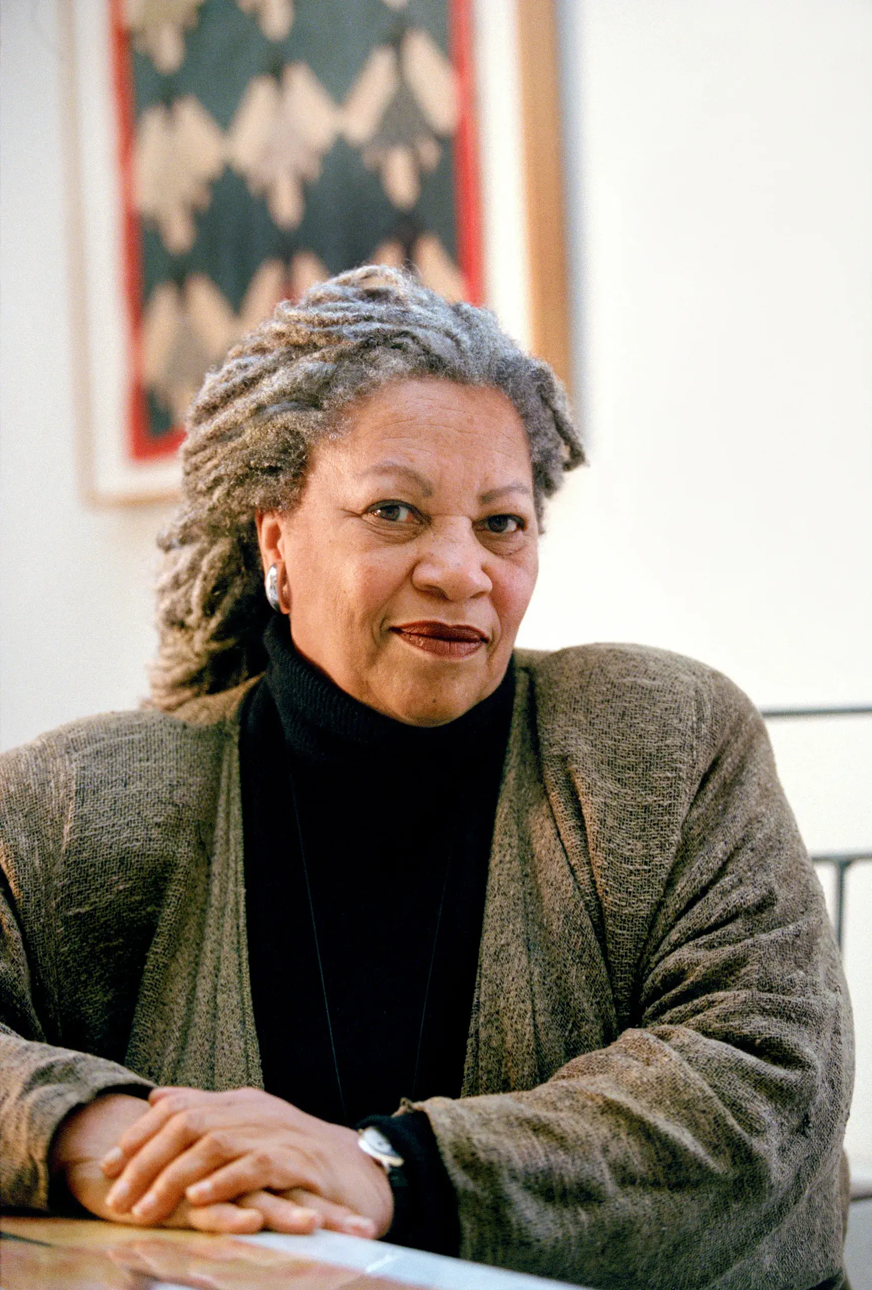 Photo de Toni Morrison (crédits : Sara Krulwich / NYT / Redux)