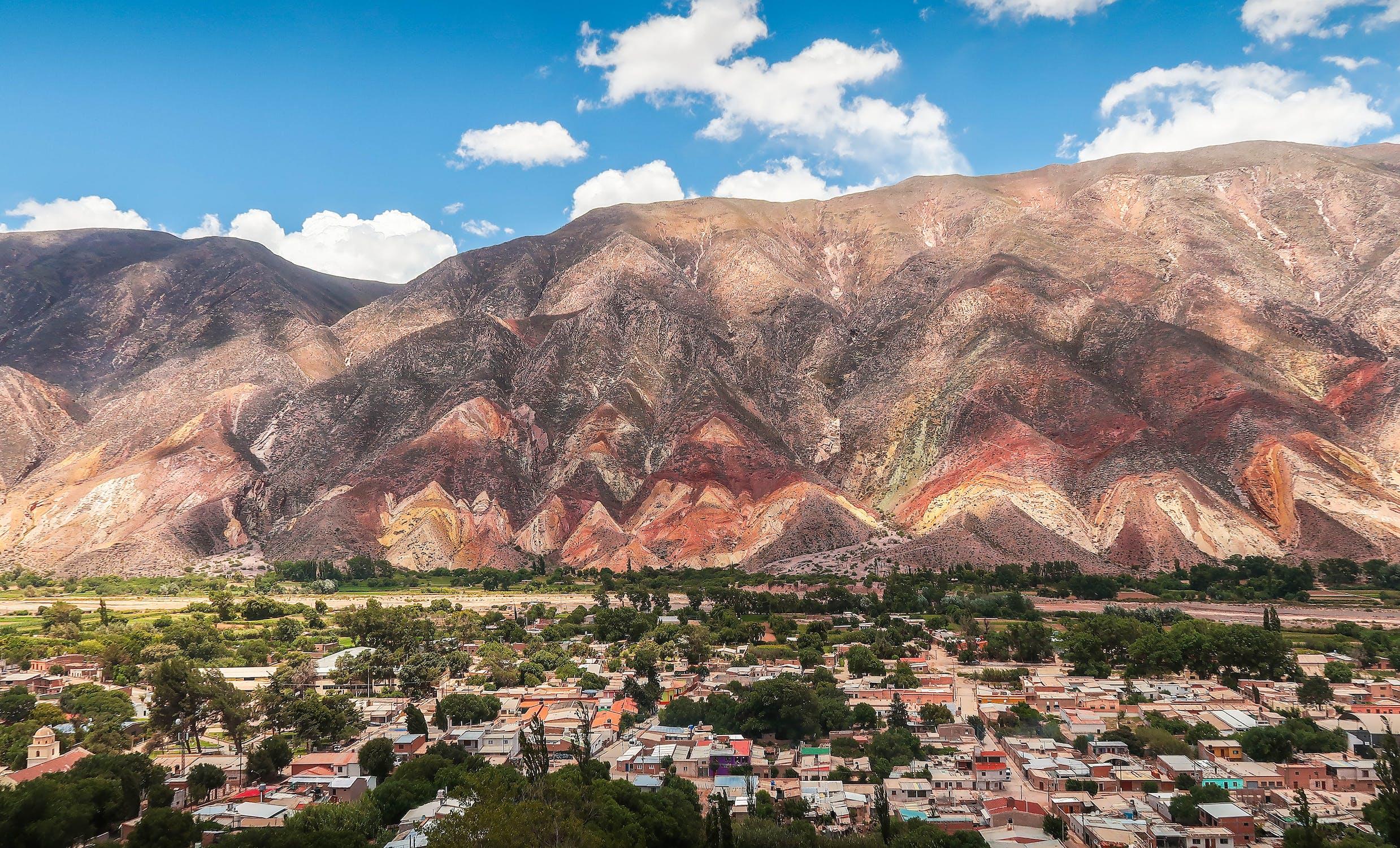 La montagne de couleurs en Argentine.