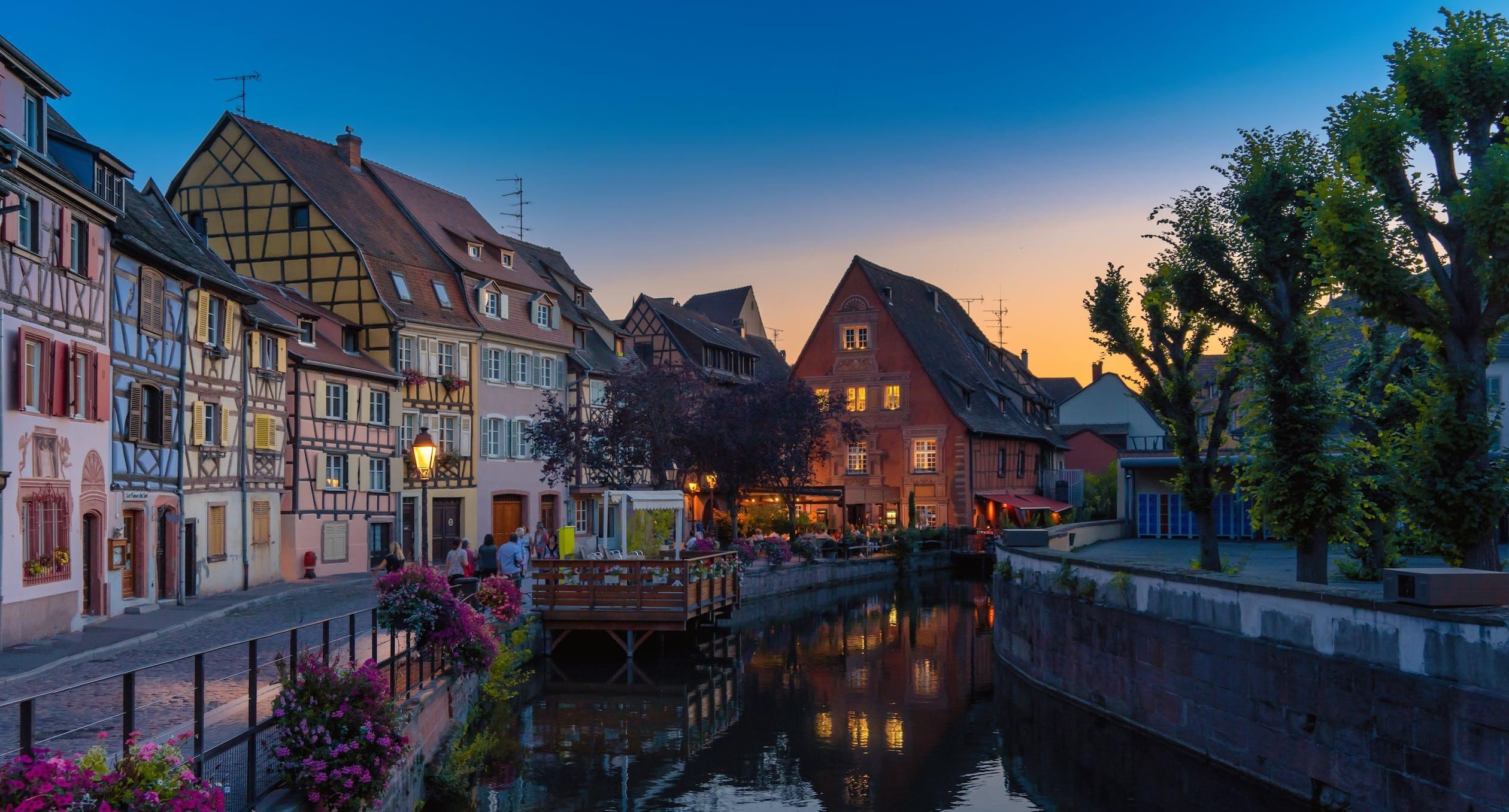 Vue sur la ville de Colmar.
