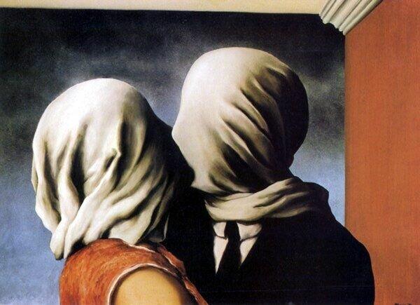 Les Amants, René Magritte