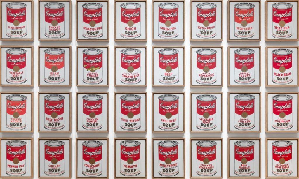 Campbell’s Soup Cans, Andy Wahrol