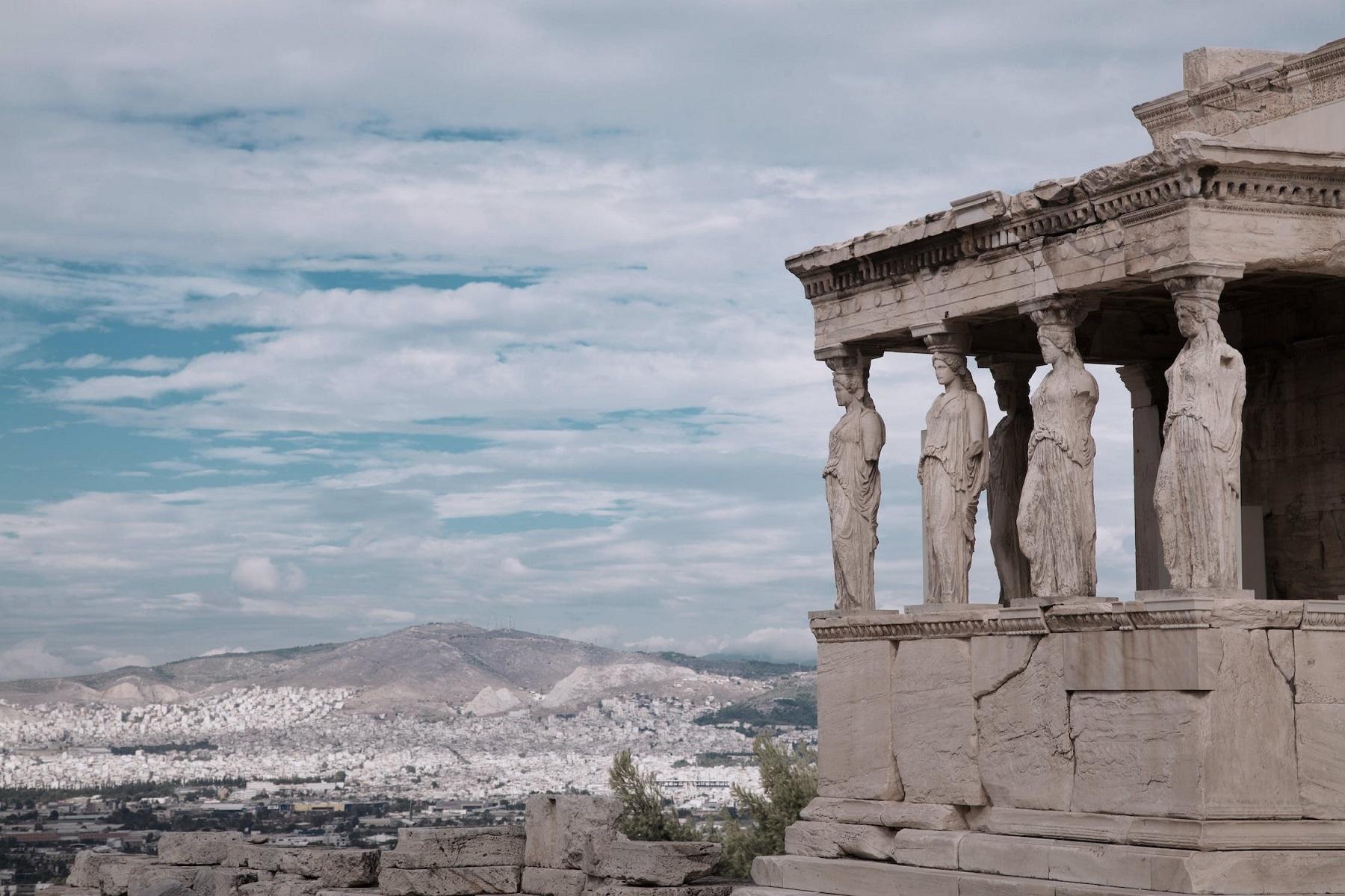 Photo d'un temple grec.