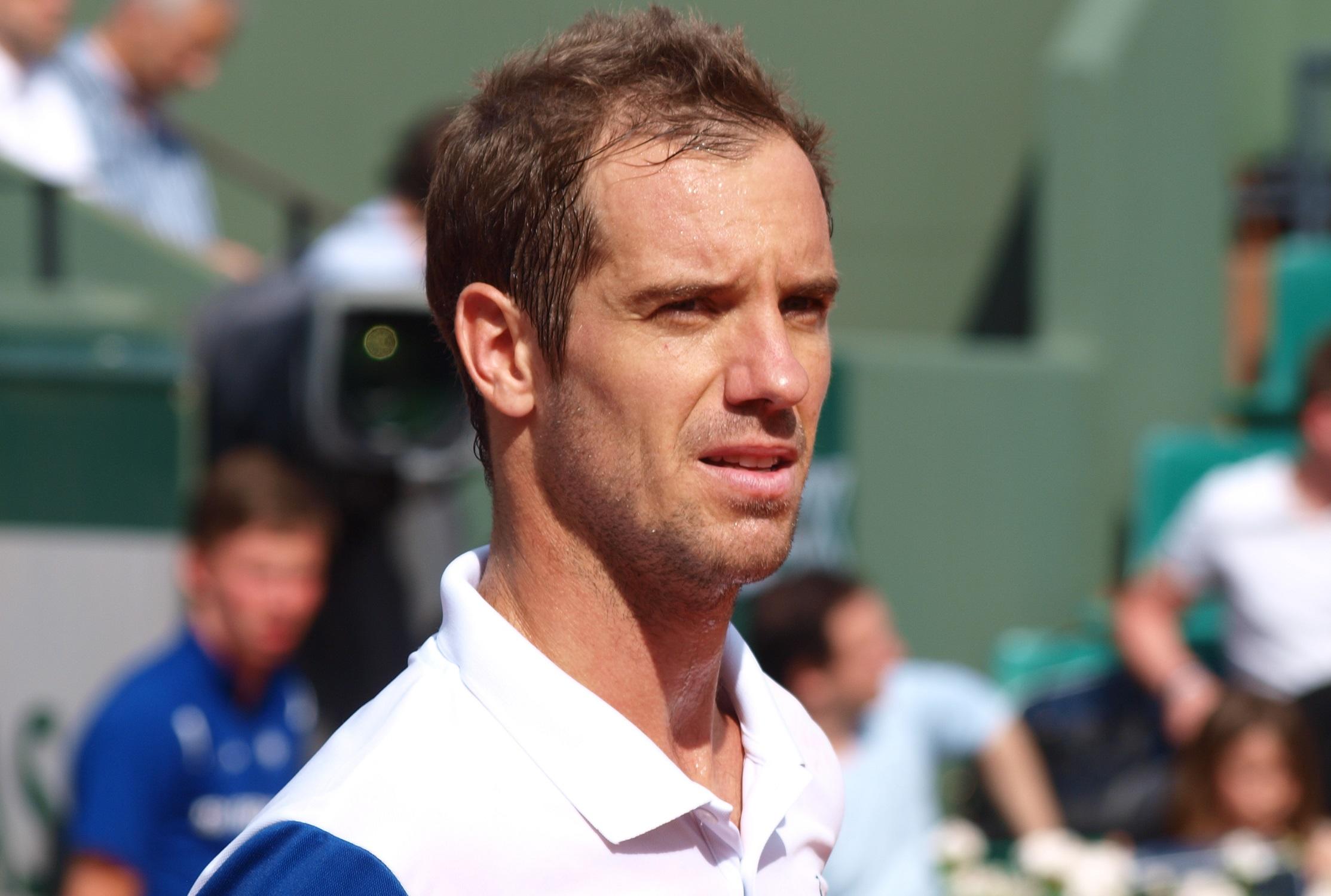 Portrait de Richard Gasquet.