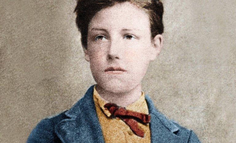 Un portrait du  jeune Arthur Rimbaud. 