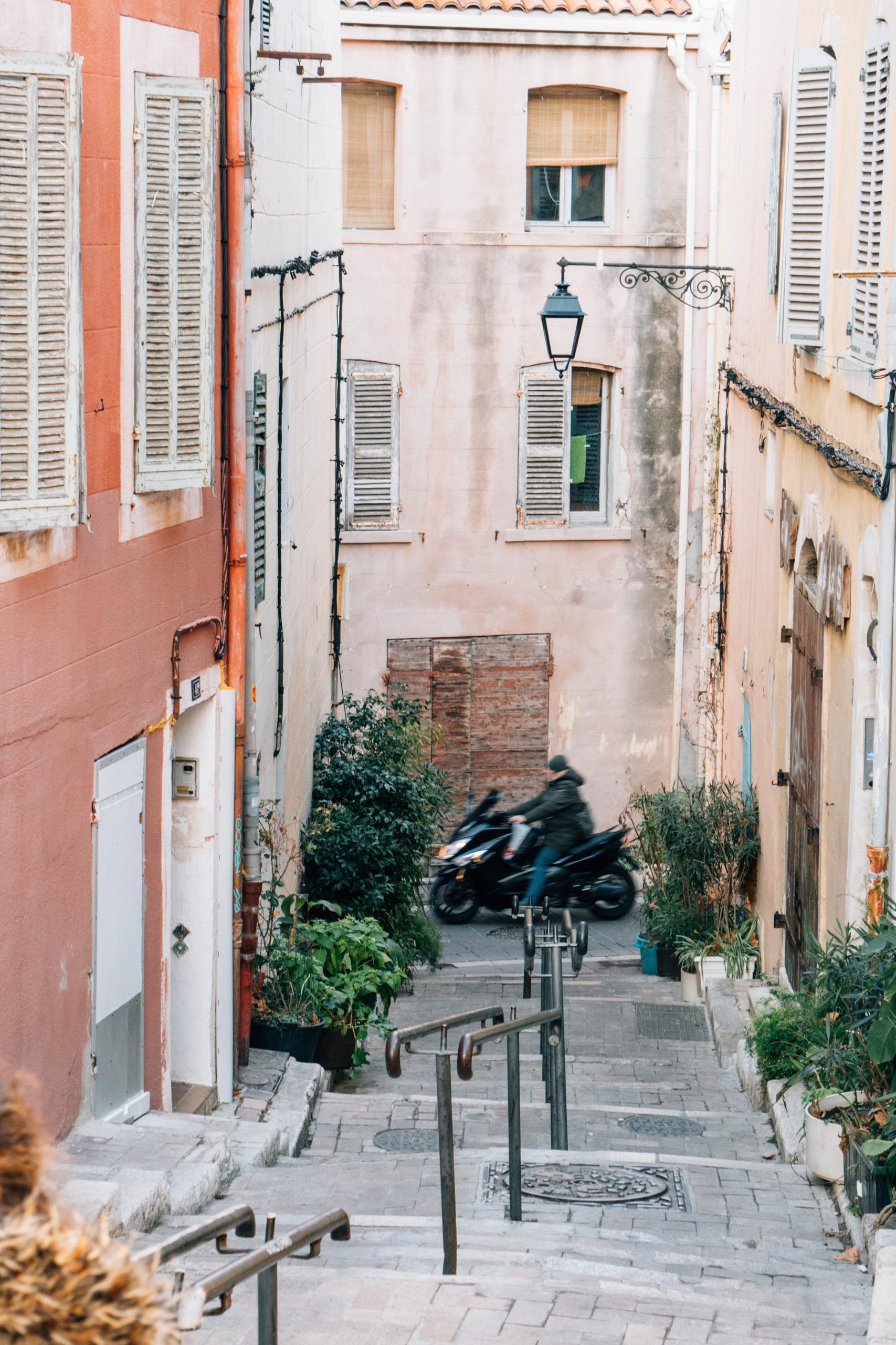 Une rue marseillaise où trouver des cours de coréen