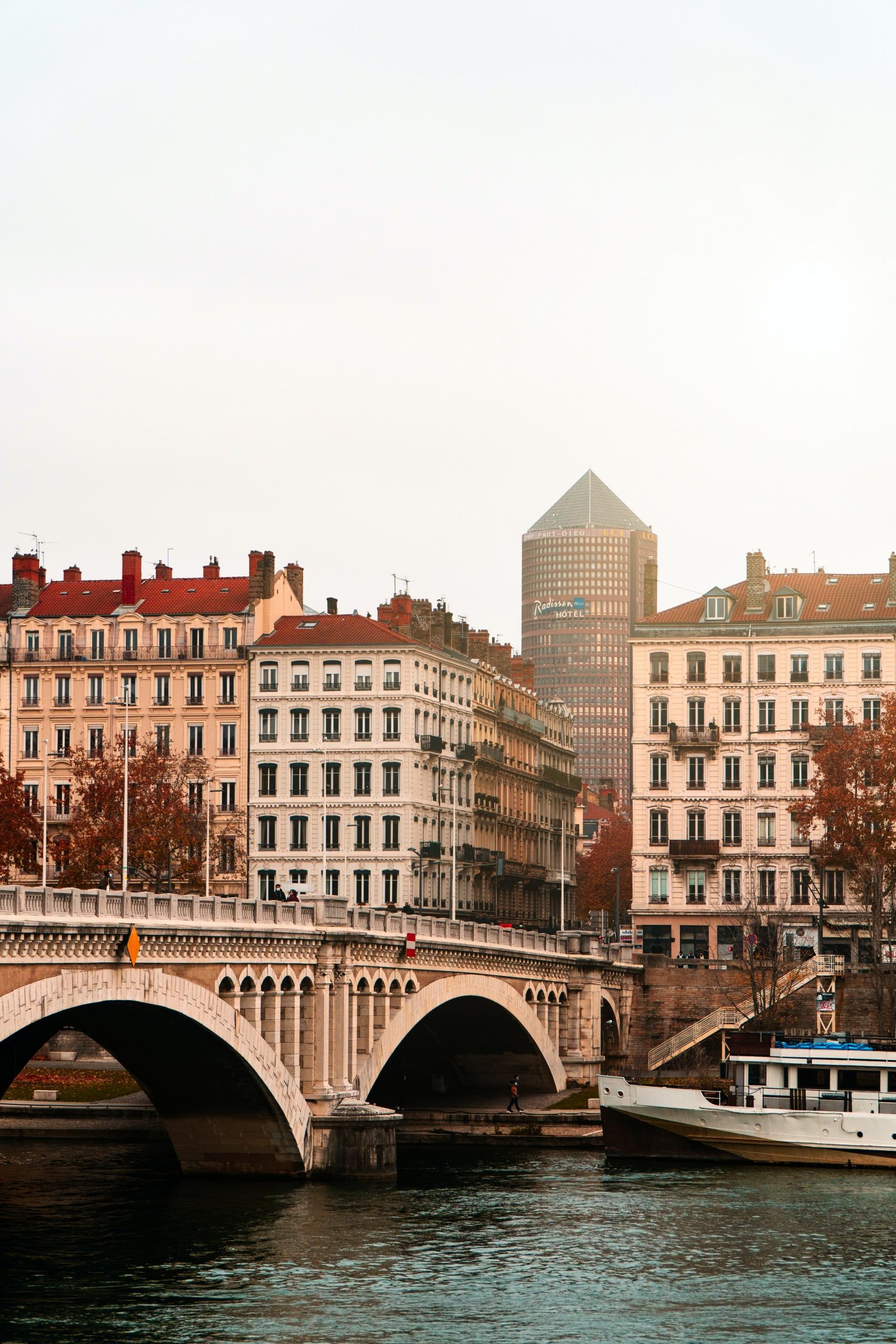 Un panorama de Lyon, où il est possible de trouver un prof de coréen